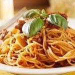 مكرونة لذيذة باللحم المفروم