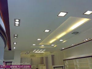 الأضاءة يبرز جمال الجبس2014