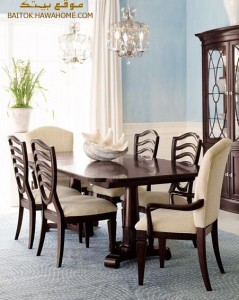 اروع كراسي وطاولات  سفرة طعام  عائلية 2014