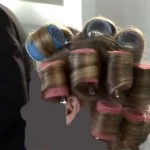 طريقة لف الشعر باللورو بالصور تسريحات ناعمه للشعر باللورو2014