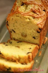 كيكة الزيتون والجبن