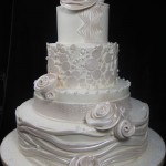 أفخم وارقى انواع الكيك تورتات مميزة للاعراس2014