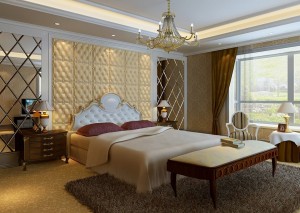 ديكورات حمامات فاخرة وديكورات مغاسل يد للحمام  حوائط ورقية وبلاط للجدران2015