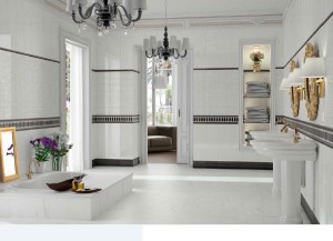 ديكورات سيراميك حمامات 18 تصميم مميز ومبتكر