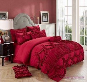 مفارش سرير راقية 2016 ، صور مفارش سرير للعرسان 2016 ، اجمل مفارش سراير غرف نوم 2016