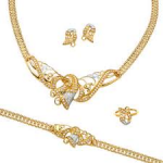 اطقم ذهب لازوردي جديدة 2014