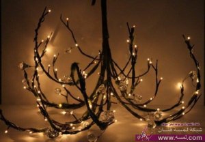 أفكار ديكور 2015 من فروع الأشجار