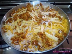 الرز الطبقات