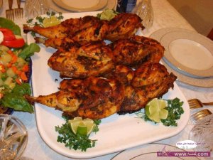 الدجاج المشوي لرمضان