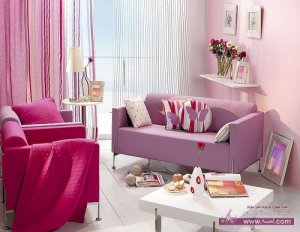 ديكورات باللون الفوشي 2015