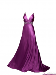 فساتين سواريه باللون الموف رهيبة  اجمل الصور