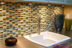 موديلات ملونة لسيراميك مطابخ روعة