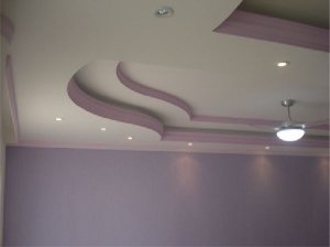 صور جبس بتصميمات فخمة لفورم الأسقف 2015بالوان هادئة