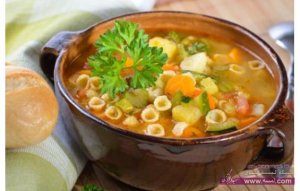 اعداد شوربة الخضار بالزنجبيل