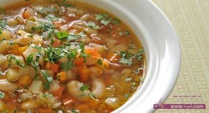 شوربة خضار مع بقول