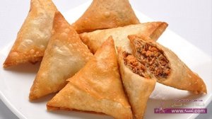 سمبوسة مقرمشة باللحم والجزر