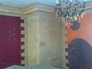 صور طلاء الحائط باحلى الوان متناسقة 2015