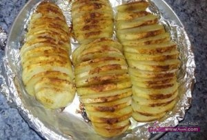 البطاط بالفرن