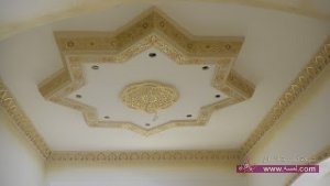 اسقف جبس مغربي 2015   صور ديكورات جبس للاسقف