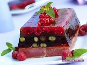 وصفات حلويات مميزه طريقة عمل جيلي بالفواكه