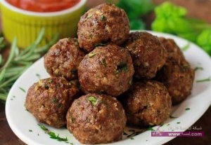 كرات اللحم بالمايونيز