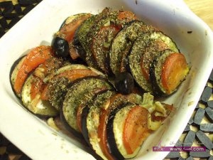 باذنجان بلأعشاب  مقبلات رمضانية وجبات رمضان باذنجان بلأعشاب