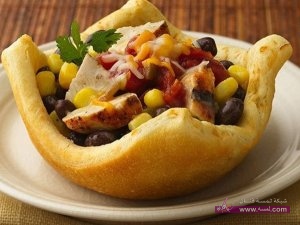 سفرة رمضان اللحم المشوى مع محشى البطاطس