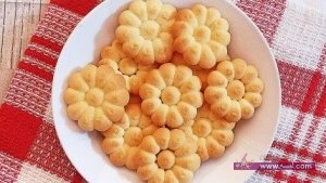 بسكويت الزبدة الهش