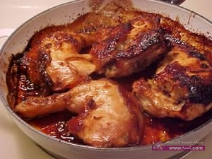 طجين الدجاج بالعسل وصفات الطبخ المغربي