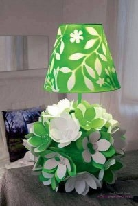 فكرة رائعه لعمل اباجورة  تحفه  مميزة 2016