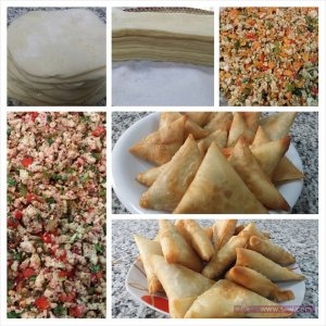 خبز رقاق السمبوسه