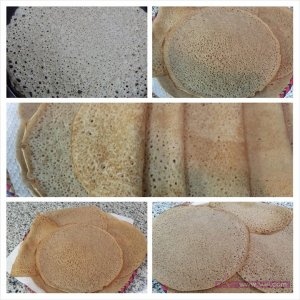 لحوح الحامض بطريقة التخمير المنزلي