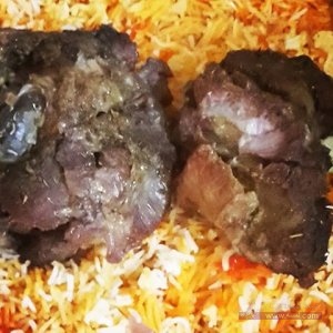 لحم حنيد بالفرن