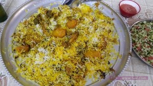 طريقة البرياني الهندي على أصوله وطعمها روعه تجنن