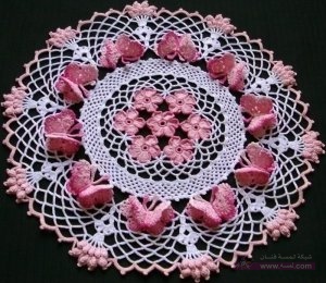 مفارش روعه لطاولات من الكرويشة 2016