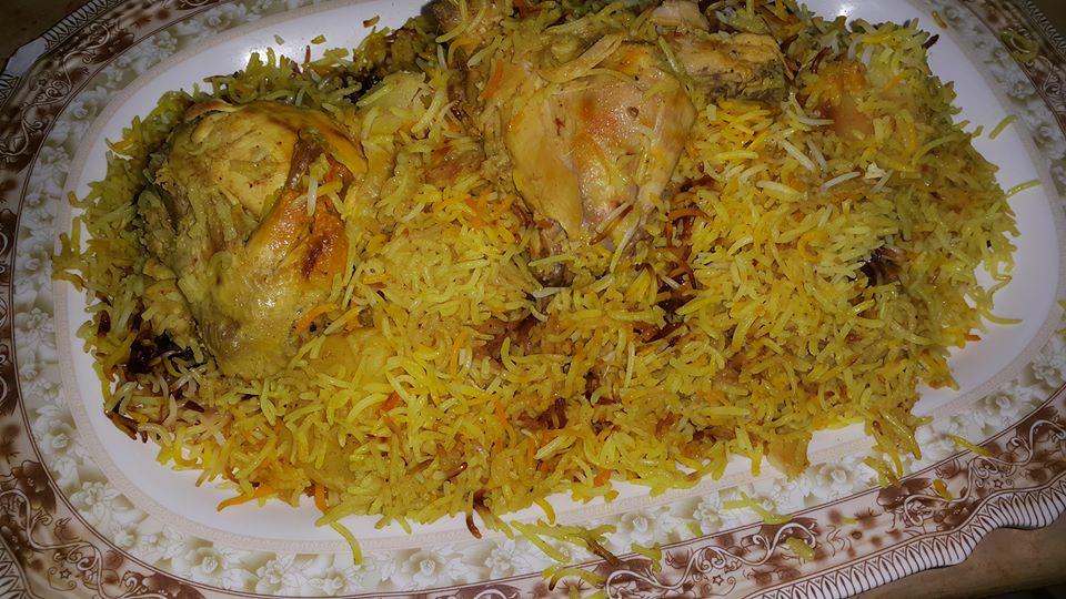 طريقة الزربيان بالدجاج طريقة الزربيان بالدجاج