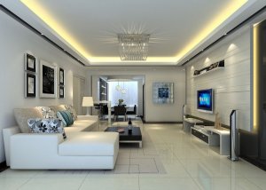 Affordable-ceiling-designs-for-living-room-of-apartment
