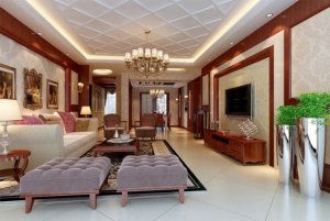 white-ceiling-design-tyle-living-room-634x425