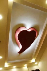 اسقف-معلقة-شكل-قلب-300x450