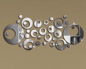 ديكور اسقف و جدران فخمة  و اللون و الرسم  بالمرايا2017