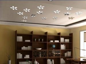 30-pieces-set-silver-acrylic-mirror-ceiling