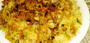 أكلات سعودية مكبوس السمك المثلوثة