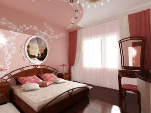 مجموعة موديلات لغرف النوم بلون الوردي و البنفسجي 2017