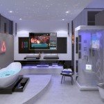 أناقة الألوان المحايدة في ديكور الحمامات