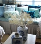 اللون التركواز موضة الديكور