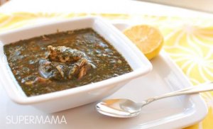 الملوخية باللحم