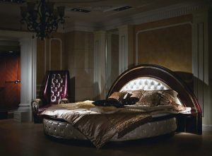 سرير-غرف-نوم-دائرية