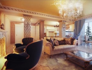 الاسود-الذهبي-غرف-جلوس