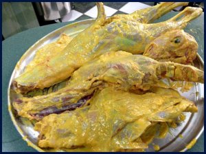Marinating-meat