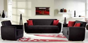 انتريهات-مودرن-باللون-الاسود-فى-تكايات-باللون-الأحمر